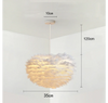 Lustre Suspension En Plumes