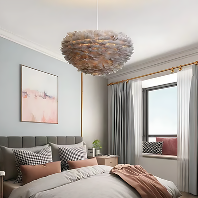Lustre Suspension En Plumes